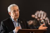 Mustafa Barghouti and Jeremy Corbyn condemn Trump’s plan for Gaza