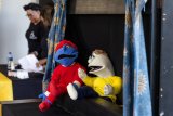 Puppets charm adults with disabilities