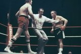 Blast from the past: Schutte steals the limelight from real-life ‘Rocky’