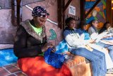 Hout Bay women turn plastic waste into colourful bags