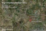 Magnitude 3.6 earthquake strikes near Stilfontein, North-West