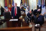 See How Donald Trump Reacted To Oval Office Medical Emergency