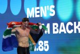 Pieter Coetzé takes gold as he torpedoes world's best backstrokers