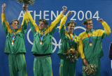 Blast from the past: SA swimmers take gold in Athens