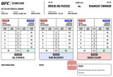 Dricus du Plessis vs Khamzat Chimaev | The judges scorecards