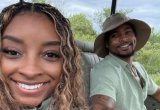 Simone Biles enjoys honeymoon safari in South Africa – PICTURES