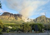 Hikers defy warnings and enter fire-ravaged areas of Table Mountain