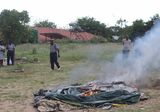 Beitbridge police destroy 24 smuggling boats at Limpopo River