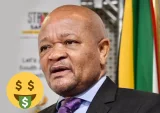 How much is Senzo Mchunu getting paid while on leave?