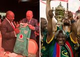 Ramaphosa pokes fun at Ireland’s loss to Springboks at G20