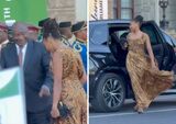 Ramaphosa’s daughter turns heads during state visit abroad