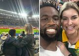 Reunited in Paris: Rachel Kolisi shows up for Siya