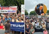 THOUSANDS of Afrikaners march to US Embassy to thank Trump