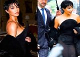 Kim Kardashian debuts bold new look at Paris Fashion Week