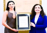 Dua Lipa proudly becomes Kosovo Citizen