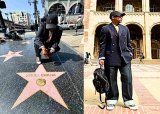 Khuli Chana receives symbolic ‘Hollywood Walk of Fame’ star