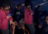 South African fan proposes at Travis Scott concert