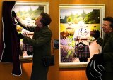 Princess Anne unveils new King Charles portrait