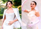 Hailee Steinfeld’s timeless bridal look steals show
