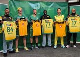 Kaizer Chiefs players link up with local cricket club