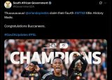 SA Government send message to Orlando Pirates