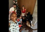 Rachel Kolisi celebrates Christmas with kids, Siya’s siblings