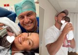 ‘Newborn haze’: Marise Pollard shares photos of baby girl