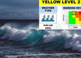 WEATHER: Fierce winds, rain and crashing waves expected this WEEKEND