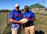 Jeffreys Bay riding crest of rugby wave