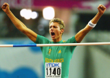 Blast from the past: Jacques Freitag’s 2.35m wins him the high jump in Rome