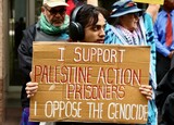 Protesters express solidarity with Palestine Action hunger strikers