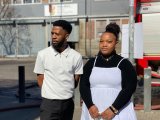 Home affairs office set ablaze during protest shatters couple's wedding plans