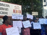Showdown outside Durban school over places for immigrant children