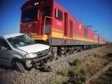Man injured in collision between car and train in Addo