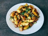 The Secret Step Chefs Add For Fluffy, Crispy Potato Wedges