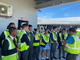 Airport tours give pupils behind-the-scenes look at aviation careers