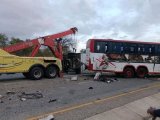 Multiple feared dead as Mzansi Express bus crashes into a truck in Musina