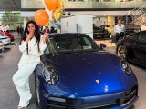 ‘A spoiled hun’: Minnie Dlamini ‘receives’ sleek Porsche for Valentine’s Day [photo]