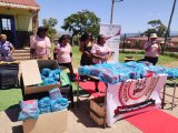 School shoes, socks and sanitary pad donation uplifts Nelson Mandela Bay pupils