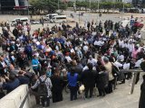 Disability organisations protest against Dial-a-Ride cuts