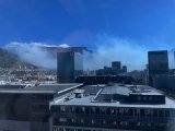 News24 | Cape Town firefighters battle two blazes in Table Mountain National Park amid strong winds