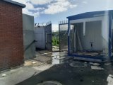 Informal settlement residents destroy sewage pump station
