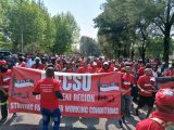 Hundreds march to demand permanent jobs with City of Ekhurhuleni