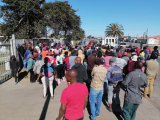 Gqeberha protesters block busy road, demanding better land