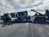 Police Nyala torched during Cape Town electricity protest