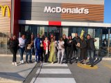 Lucky locals get a glimpse into fast food outlet’s daily operations