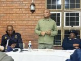 Police minister turns on the charm on campaign trail in KZN