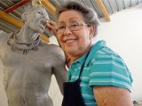 Sculptor heartbroken after Duncan Village warrior statue stolen for scrap
