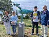 Whale sculpture sends conservation message at Plett Ocean Festival