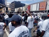 IFP members protest in Durban against Ithala Bank closure